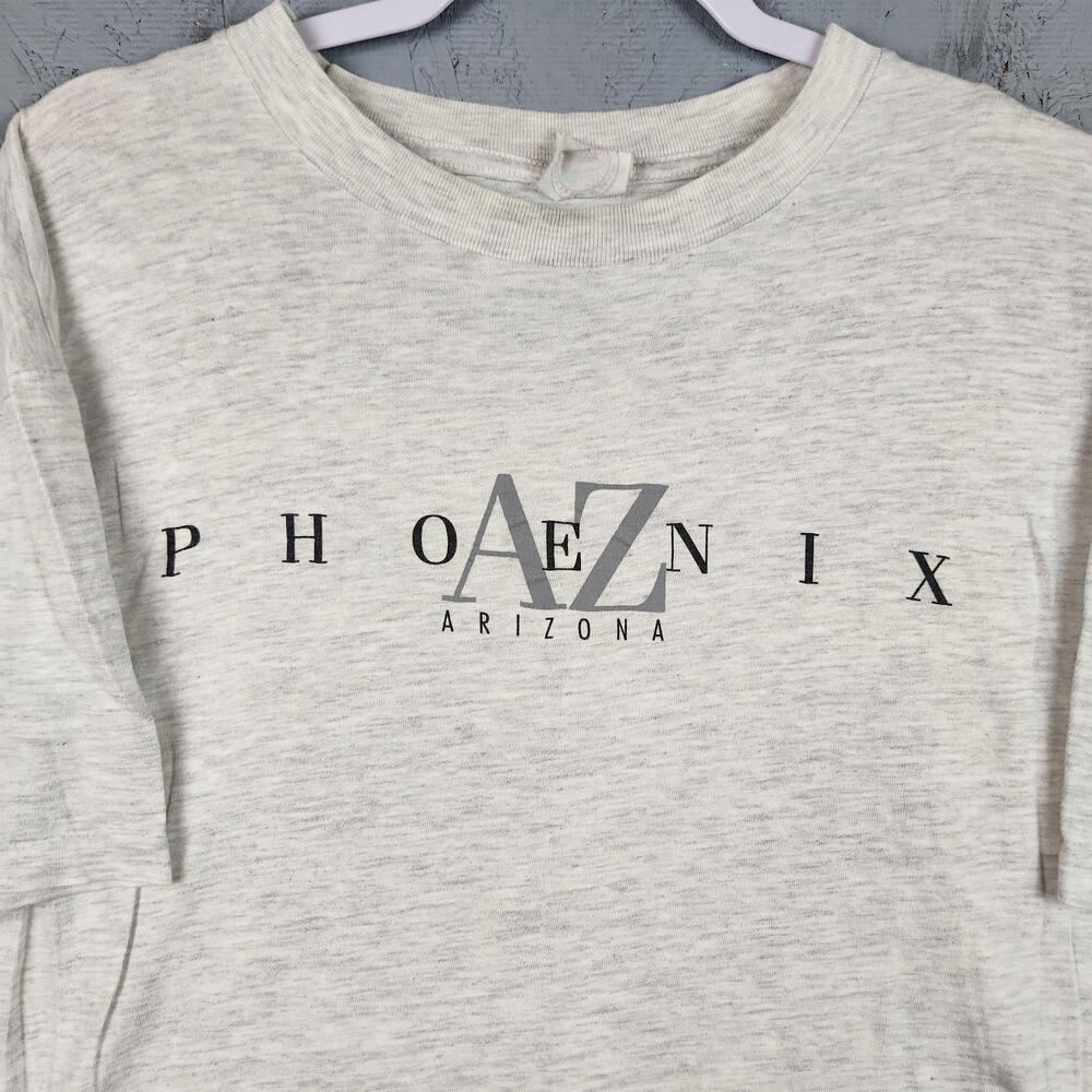 Vintage Phoenix Arizona Shirt Mens XL Gray Caribbean Dream Souvenir Graphic Tee